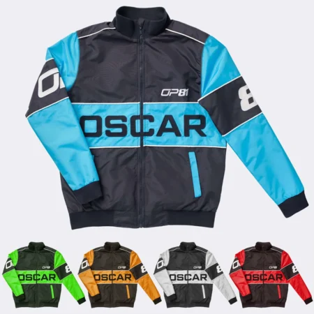 Limited Edition OP 81 McLaren F1 Signature Racing Fleece Stand Collar Jacket BLF116525A1RLL