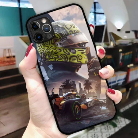 Lando Norris McLaren F1 Team Phone Case - Dustproof, Scratch & Shock Resistant - BLMCL2625A20