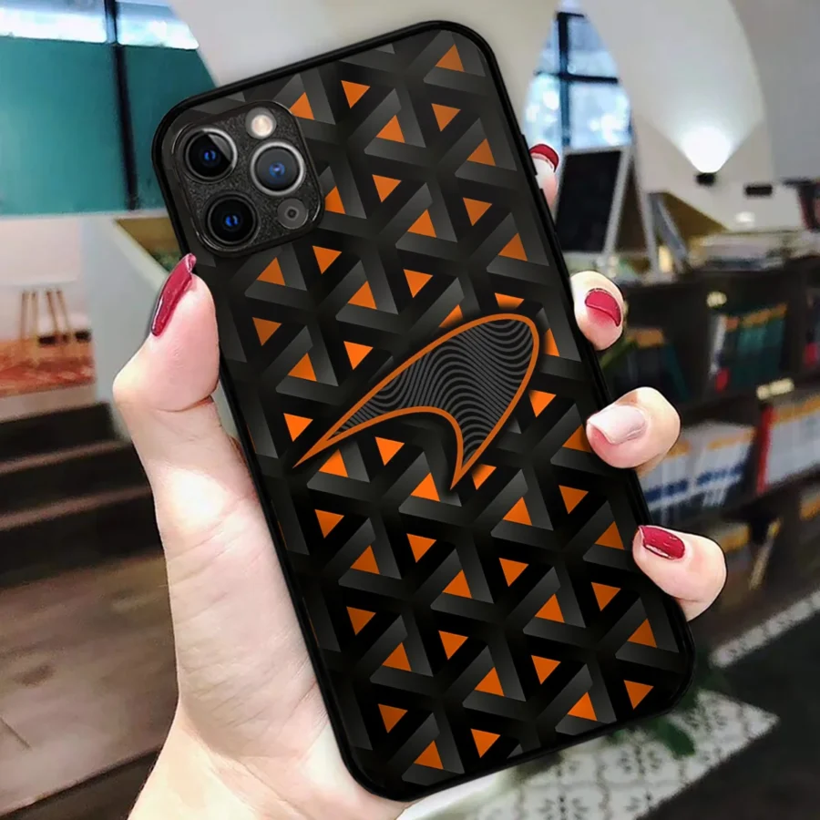 McLaren F1 Team Pattern Phone Case - Dustproof, Scratch & Shock Resistant - BLMCL2625A24
