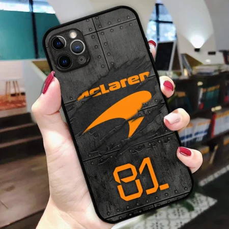 81 Oscar Piastri McLaren F1 Team Phone Case - Dustproof, Scratch & Shock Resistant - BLMCL2625A2OP