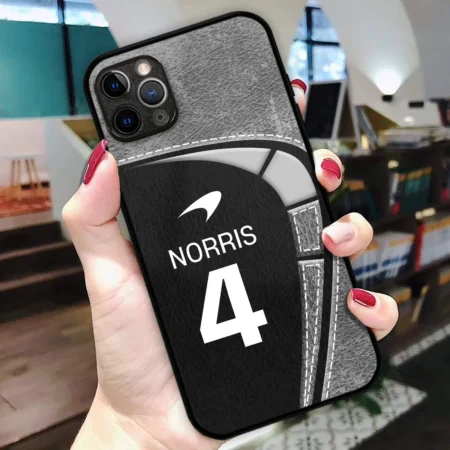 4 L.Norris McLaren F1 Team Phone Case - Dustproof, Scratch & Shock Resistant - BLMCL2625A3NR