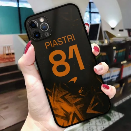81 Oscar Piastri McLaren F1 Team Phone Case - Dustproof, Scratch & Shock Resistant - BLMCL2625A4OP