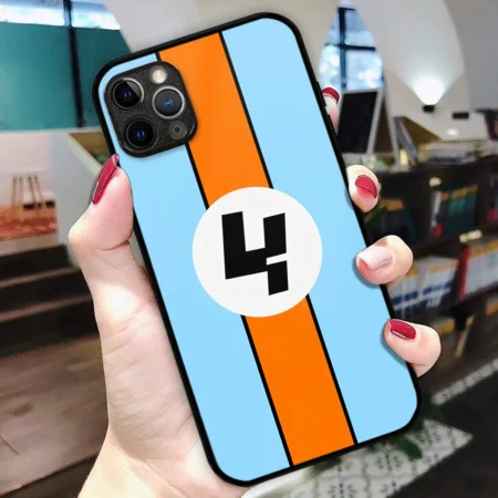 Lando Norris 4 McLaren F1 Team Phone Case - Dustproof, Scratch & Shock Resistant - BLMCL2625A5NR