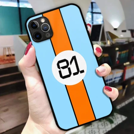 Oscar Piastri 81 McLaren F1 Team Phone Case - Dustproof, Scratch & Shock Resistant - BLMCL2625A5OP
