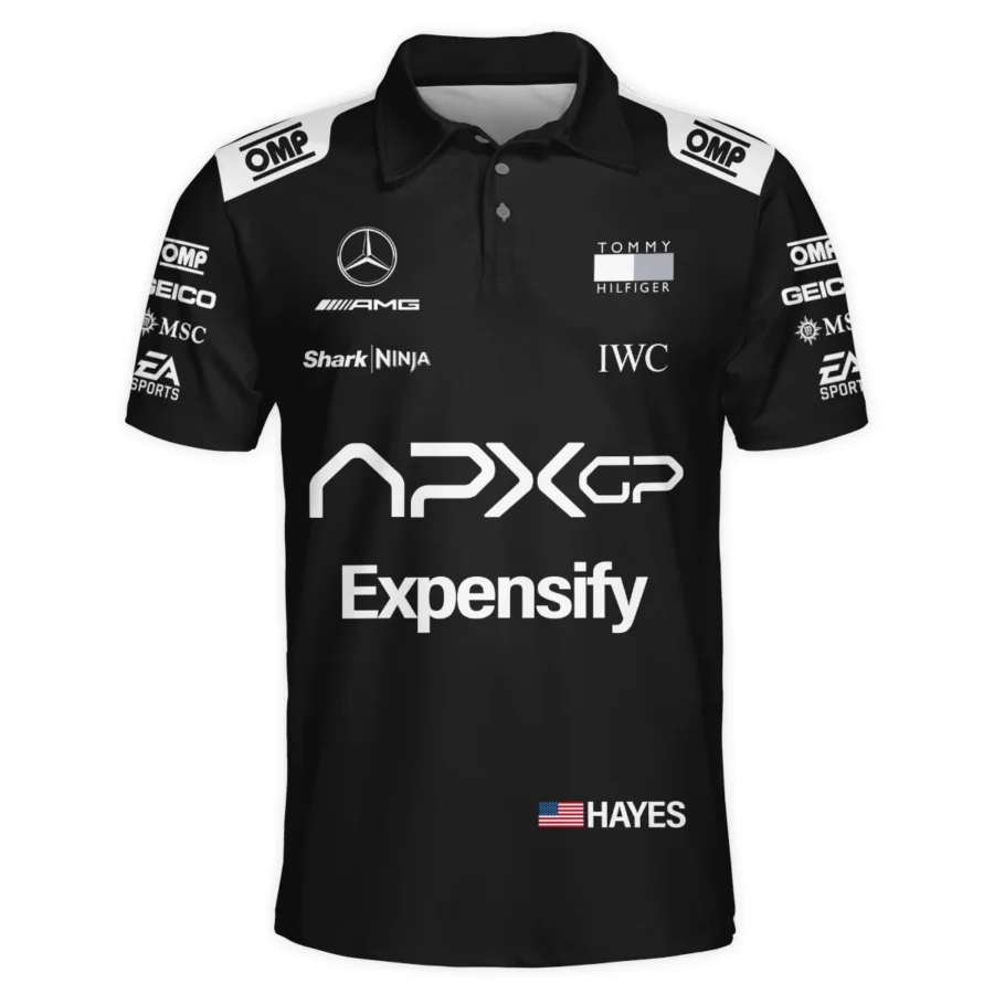 2025 Black Version For Racing Fan Exclusive Polo Shirt BLF116625A2PL