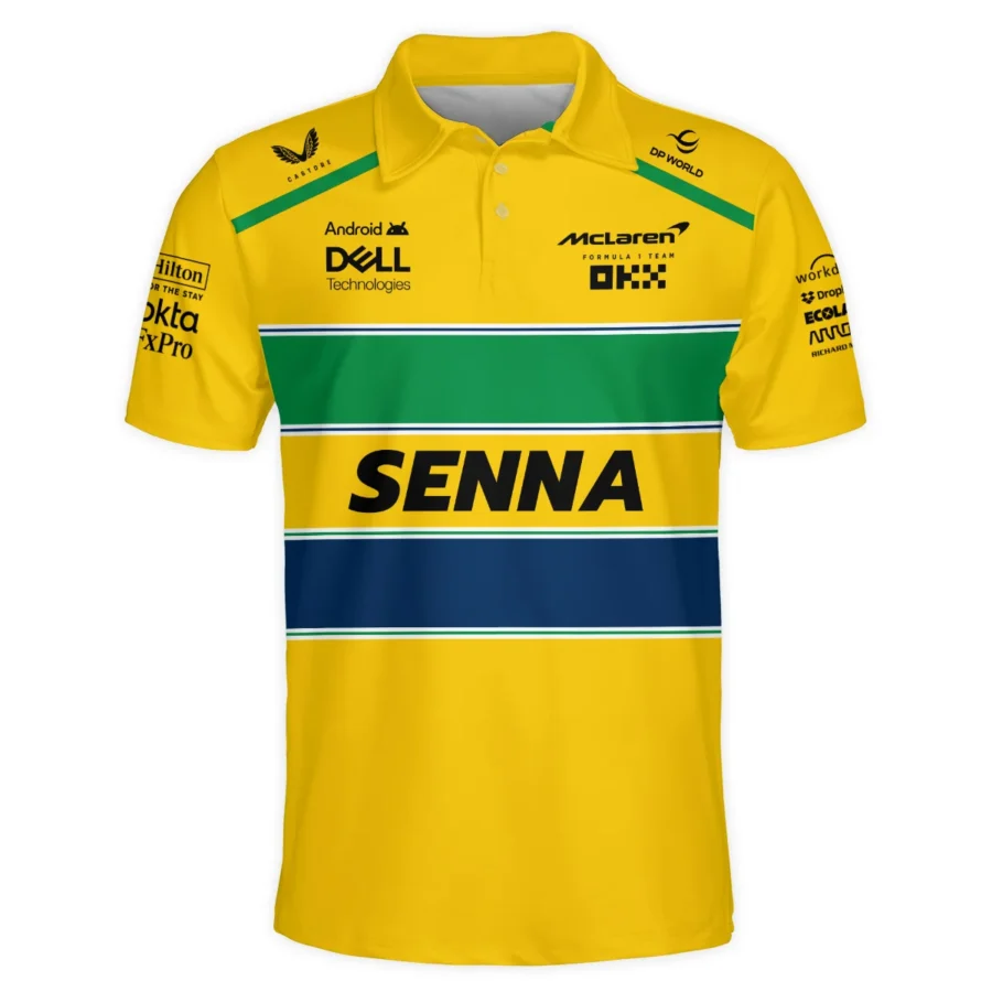 Forever Senna McLaren F1 Exclusive Polo Shirt BLF13625A3PL