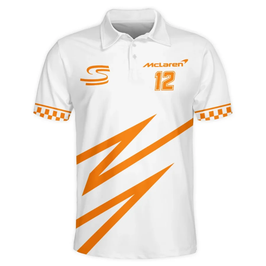 Ayrton Senna The Racing Legend McLaren F1 Exclusive Polo Shirt BLF16625A4PL