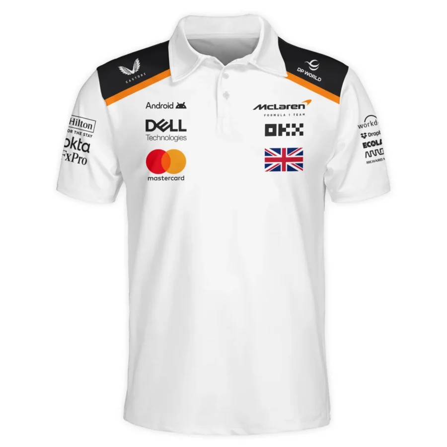 Lando Norris LN4 McLaren F1 Exclusive Polo Shirt BLF19625A1PL