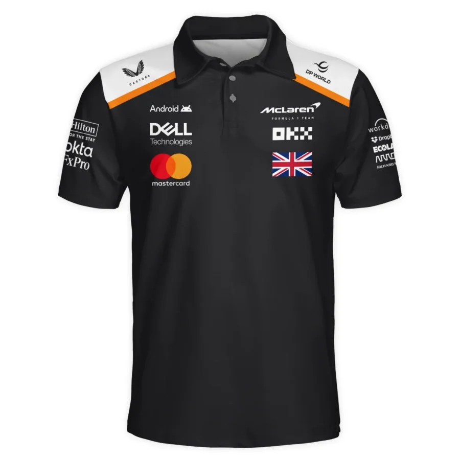 Lando Norris LN4 McLaren F1 Exclusive Polo Shirt BLF19625A2PL