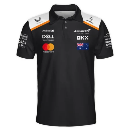 Oscar Piastri OP81 McLaren F1 Exclusive Polo Shirt BLF19625A4PL
