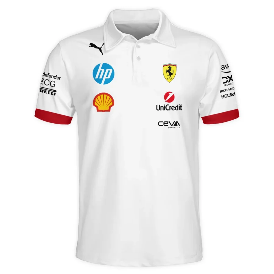 2025 Scuderia Ferrari F1 Special Edition Polo Shirt BLFRR4625A2PL