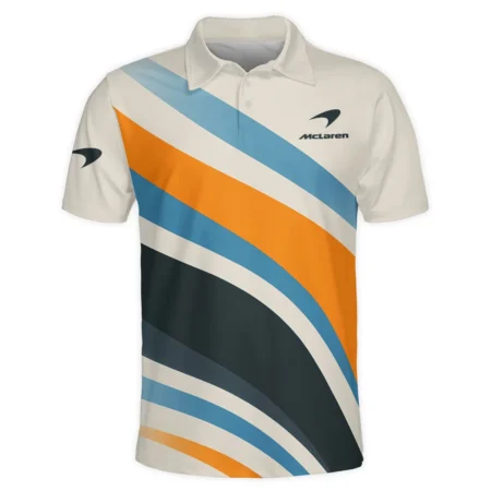 Waves Pattern McLaren F1 Exclusive Polo Shirt BLMCL1625A2PL