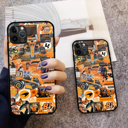 McLaren F1 Team Phone Case - Dustproof, Scratch & Shock Resistant - BLMCL2625A16
