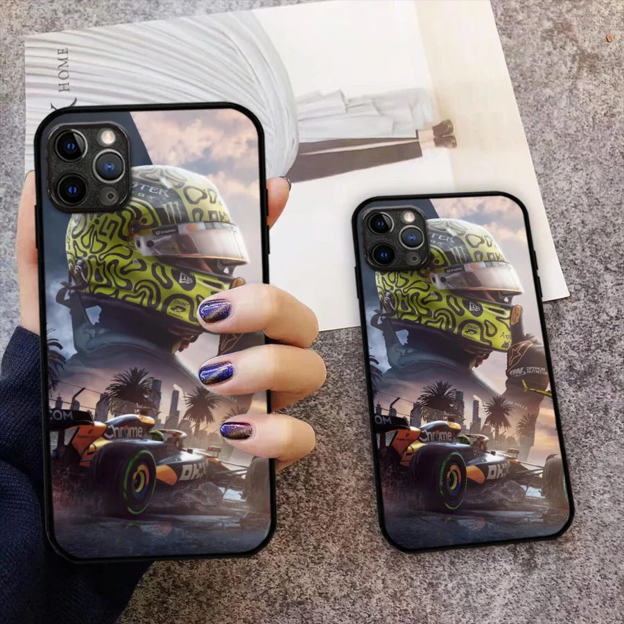 Lando Norris McLaren F1 Team Phone Case - Dustproof, Scratch & Shock Resistant - BLMCL2625A20