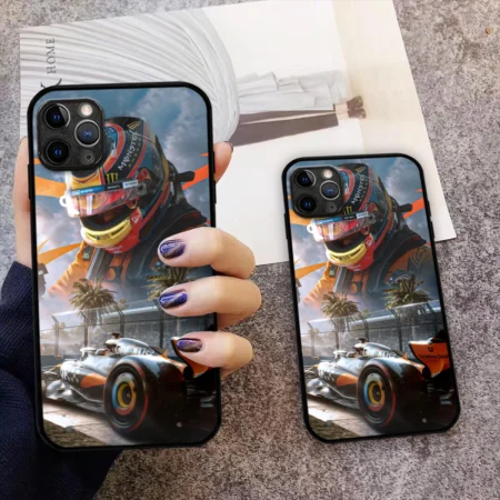 Oscar Piastri McLaren F1 Team Phone Case - Dustproof, Scratch & Shock Resistant - BLMCL2625A22