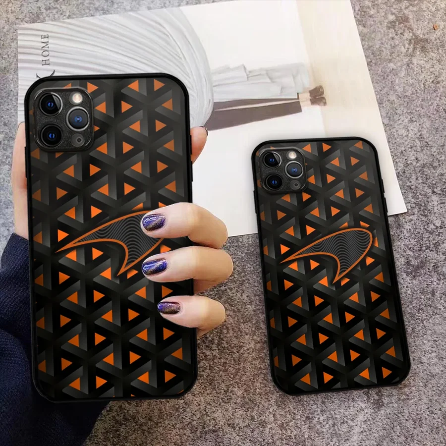 McLaren F1 Team Pattern Phone Case - Dustproof, Scratch & Shock Resistant - BLMCL2625A24