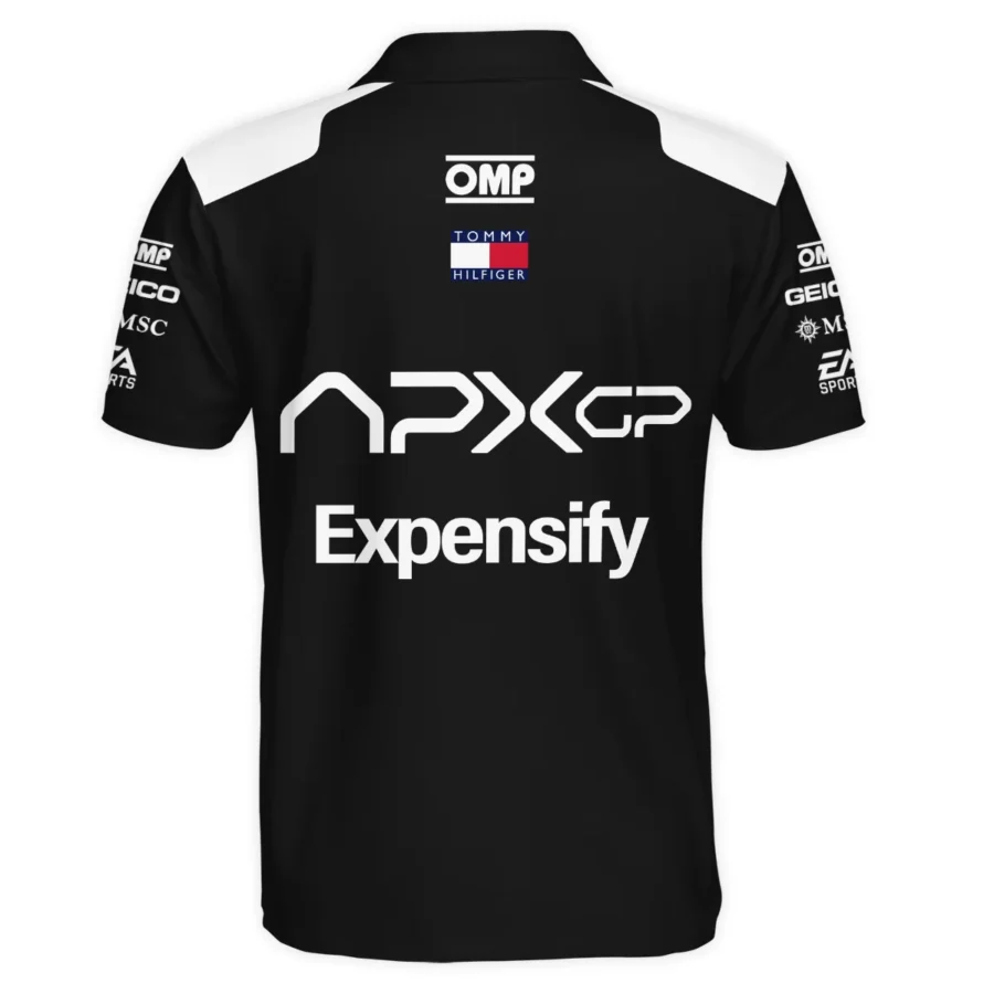 2025 Black Version For Racing Fan Exclusive Polo Shirt BLF116625A2PL