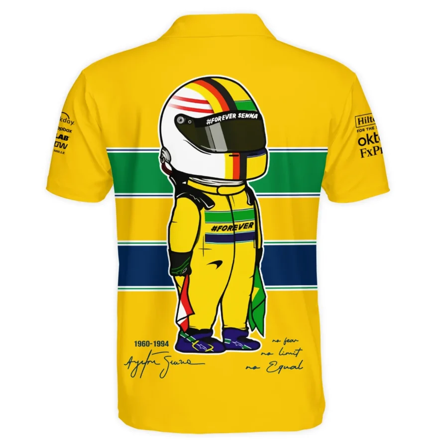 Forever Senna McLaren F1 Exclusive Polo Shirt BLF13625A3PL