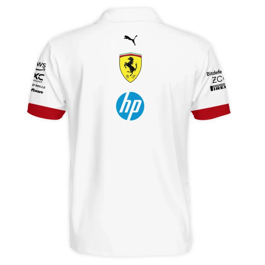 2025 Scuderia Ferrari F1 Special Edition Polo Shirt BLFRR4625A2PL