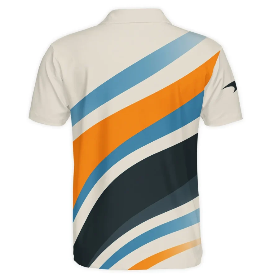 Waves Pattern McLaren F1 Exclusive Polo Shirt BLMCL1625A2PL