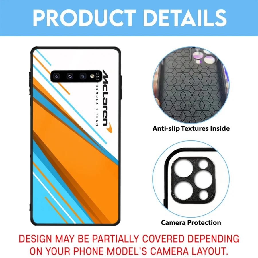 McLaren F1 Team Phone Case - Dustproof, Scratch & Shock Resistant - BLMCL2625A11