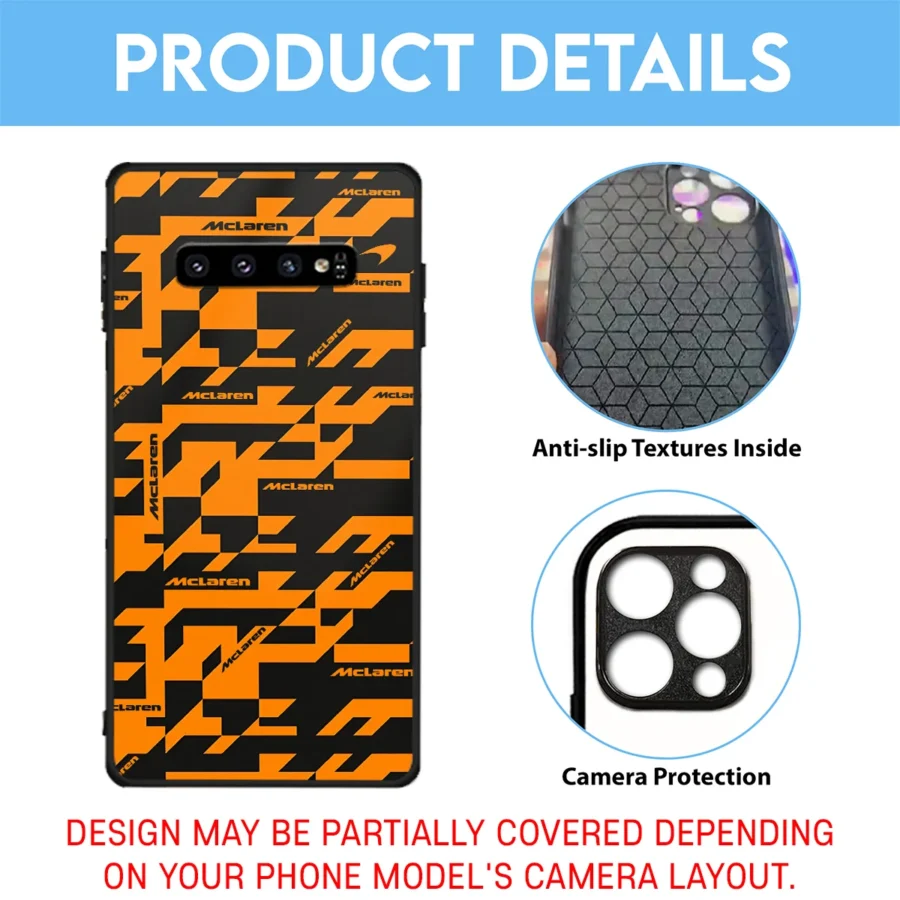 Camo Livery McLaren F1 Team Phone Case - Dustproof, Scratch & Shock Resistant - BLMCL2625A12