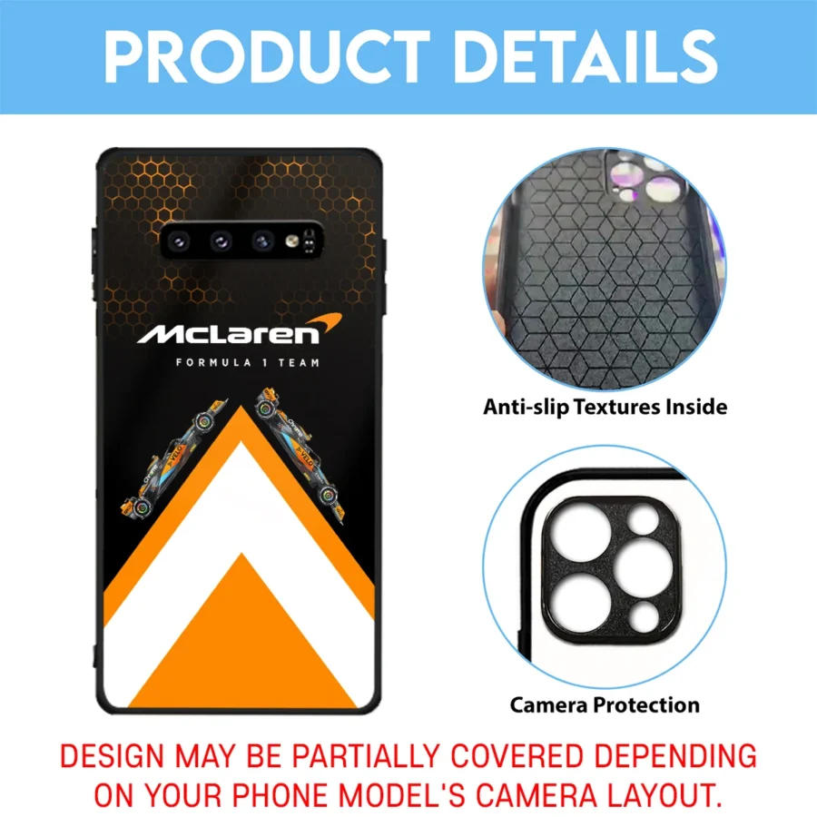 McLaren F1 Team Phone Case - Dustproof, Scratch & Shock Resistant - BLMCL2625A13