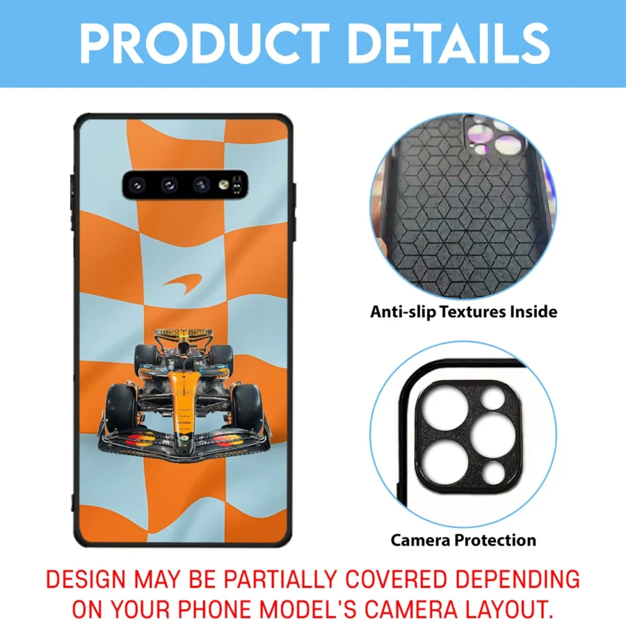 McLaren F1 Team Phone Case - Dustproof, Scratch & Shock Resistant - BLMCL2625A17