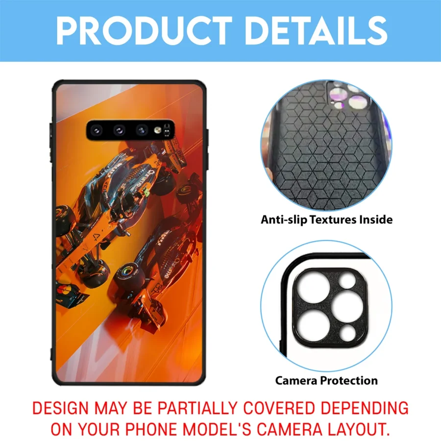 MCL39 McLaren F1 Team Phone Case - Dustproof, Scratch & Shock Resistant - BLMCL2625A18