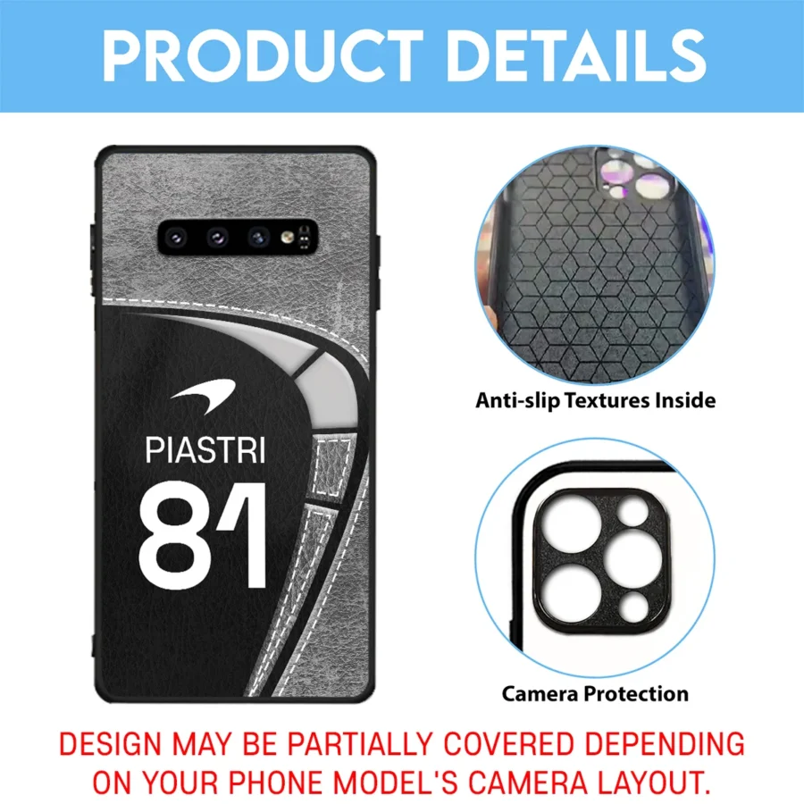 81 O.Piastri McLaren F1 Team Phone Case - Dustproof, Scratch & Shock Resistant - BLMCL2625A3OP