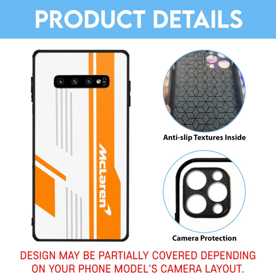 McLaren F1 Team Phone Case - Dustproof, Scratch & Shock Resistant - BLMCL2625A6