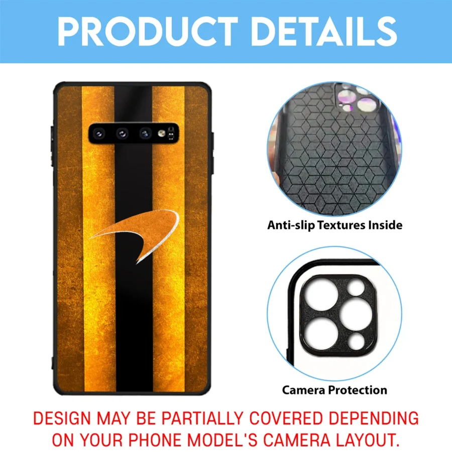 McLaren F1 Team Phone Case - Dustproof, Scratch & Shock Resistant - BLMCL2625A7