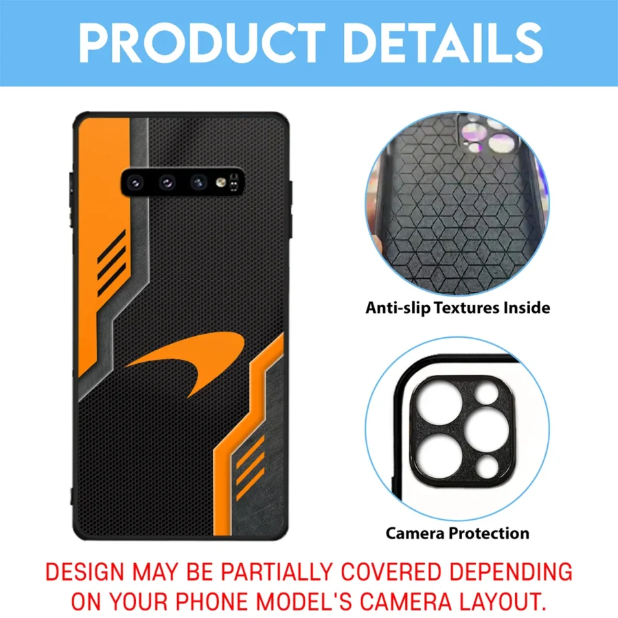 McLaren F1 Team Phone Case - Dustproof, Scratch & Shock Resistant - BLMCL2625A8