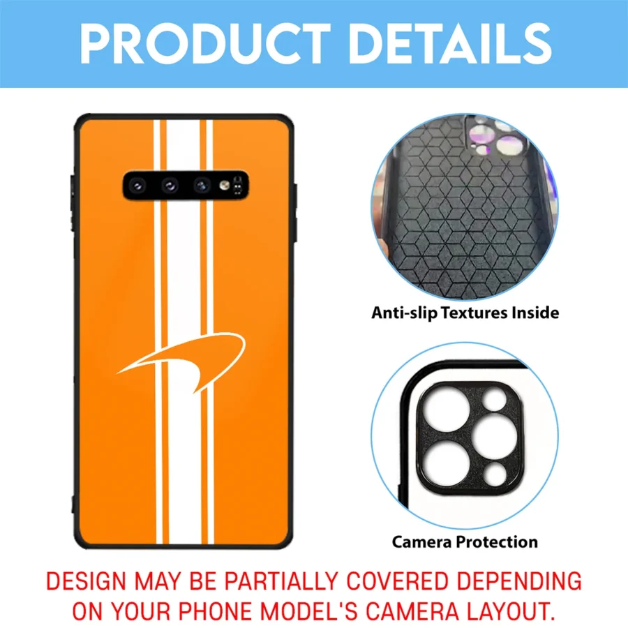 McLaren F1 Team Phone Case - Dustproof, Scratch & Shock Resistant - BLMCL2625A9