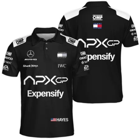 2025 Black Version For Racing Fan Exclusive Polo Shirt BLF116625A2PL
