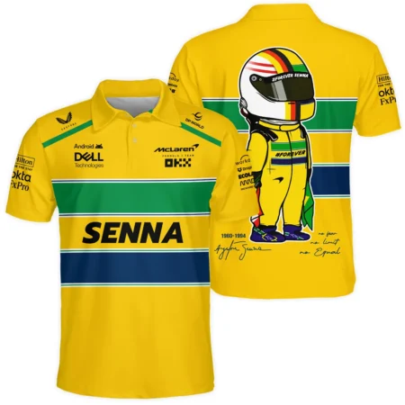 Forever Senna McLaren F1 Exclusive Polo Shirt BLF13625A3PL