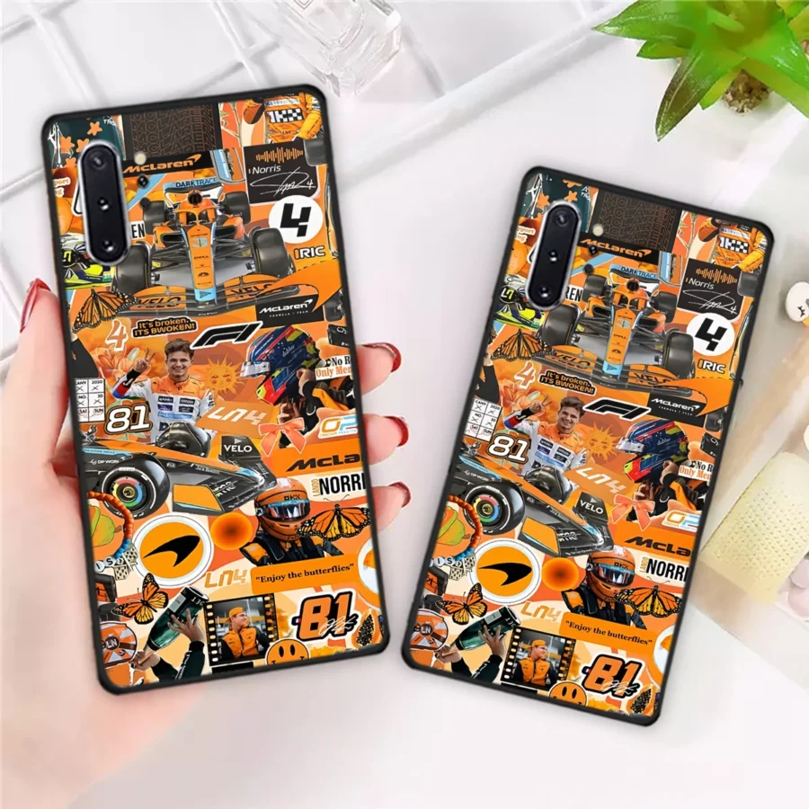 McLaren F1 Team Phone Case - Dustproof, Scratch & Shock Resistant - BLMCL2625A16