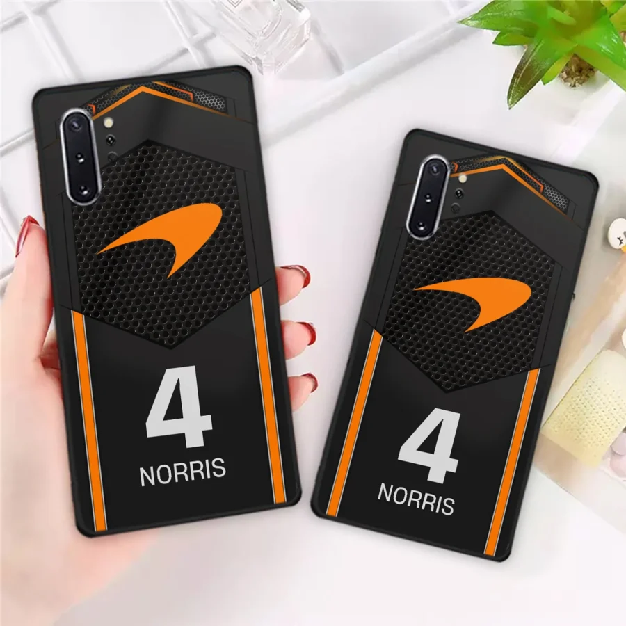 4 Norris McLaren F1 Team Phone Case - Dustproof, Scratch & Shock Resistant - BLMCL2625A1NR