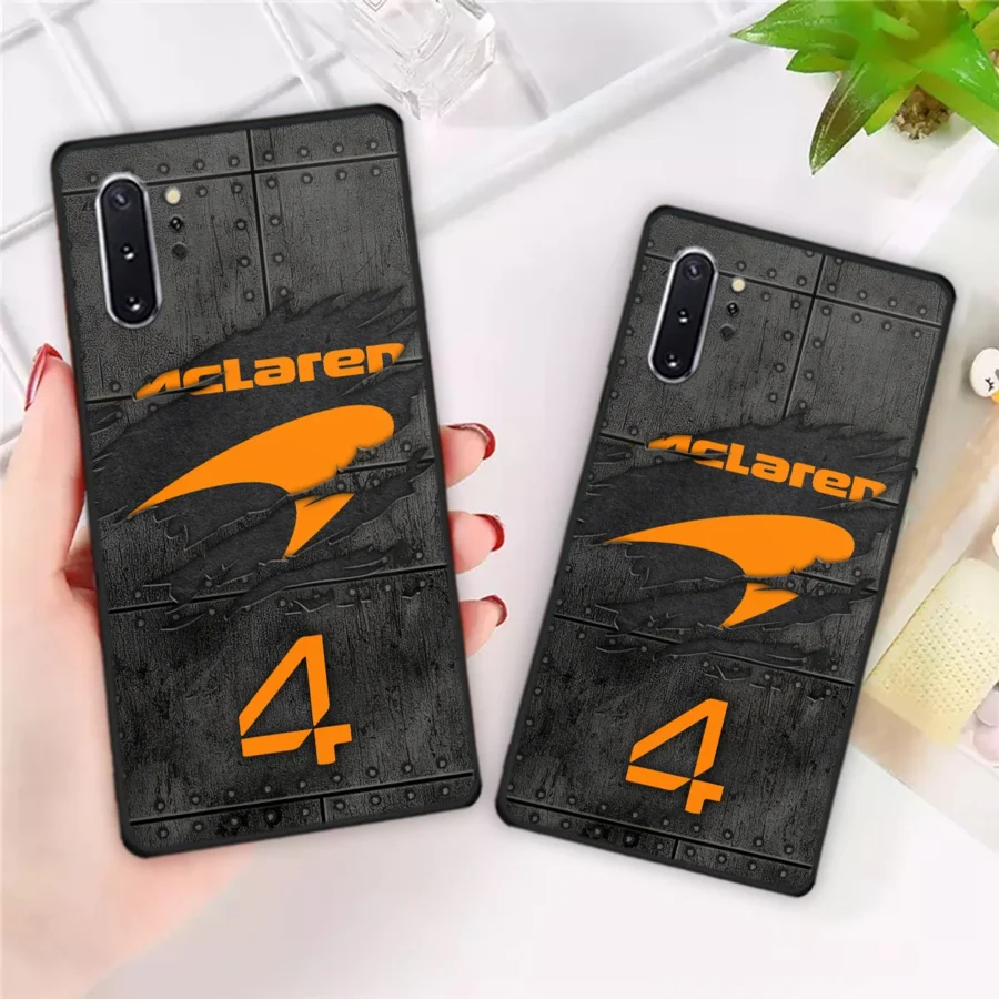 4 Lando Norris McLaren F1 Team Phone Case - Dustproof, Scratch & Shock Resistant - BLMCL2625A2NR
