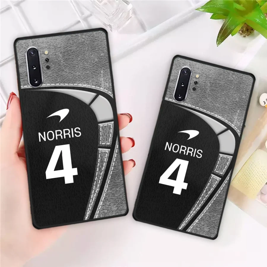 4 L.Norris McLaren F1 Team Phone Case - Dustproof, Scratch & Shock Resistant - BLMCL2625A3NR