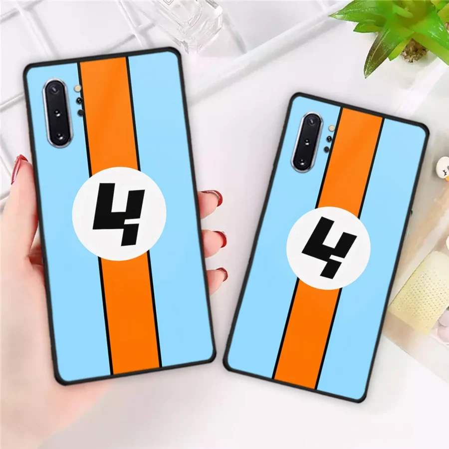 Lando Norris 4 McLaren F1 Team Phone Case - Dustproof, Scratch & Shock Resistant - BLMCL2625A5NR