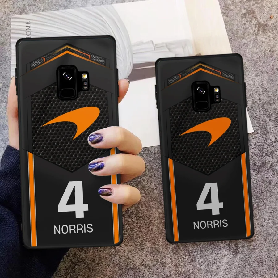 4 Norris McLaren F1 Team Phone Case - Dustproof, Scratch & Shock Resistant - BLMCL2625A1NR