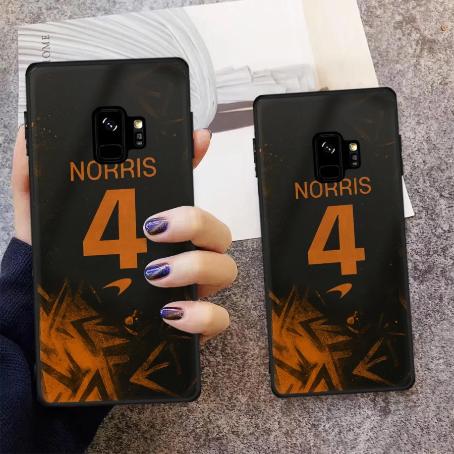 4 Lando Norris McLaren F1 Team Phone Case - Dustproof, Scratch & Shock Resistant - BLMCL2625A4NR