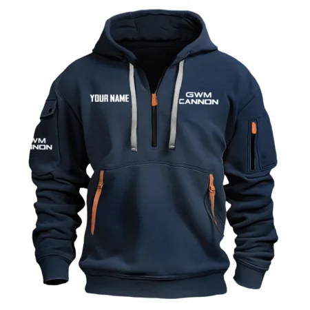 Cannon Exclusive Logo Fashion Hoodie Half Zipper BLC22525A1CAN