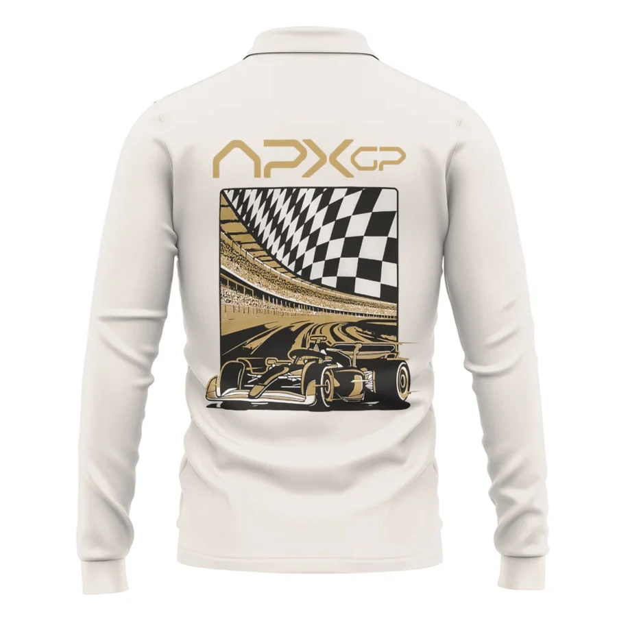 The Movie Race Ready Team Exclusive Long Polo Shirt BLF116625A4LPL