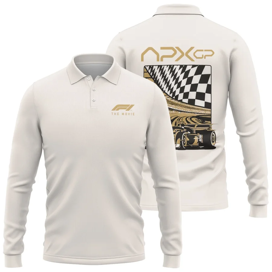 The Movie Race Ready Team Exclusive Long Polo Shirt BLF116625A4LPL