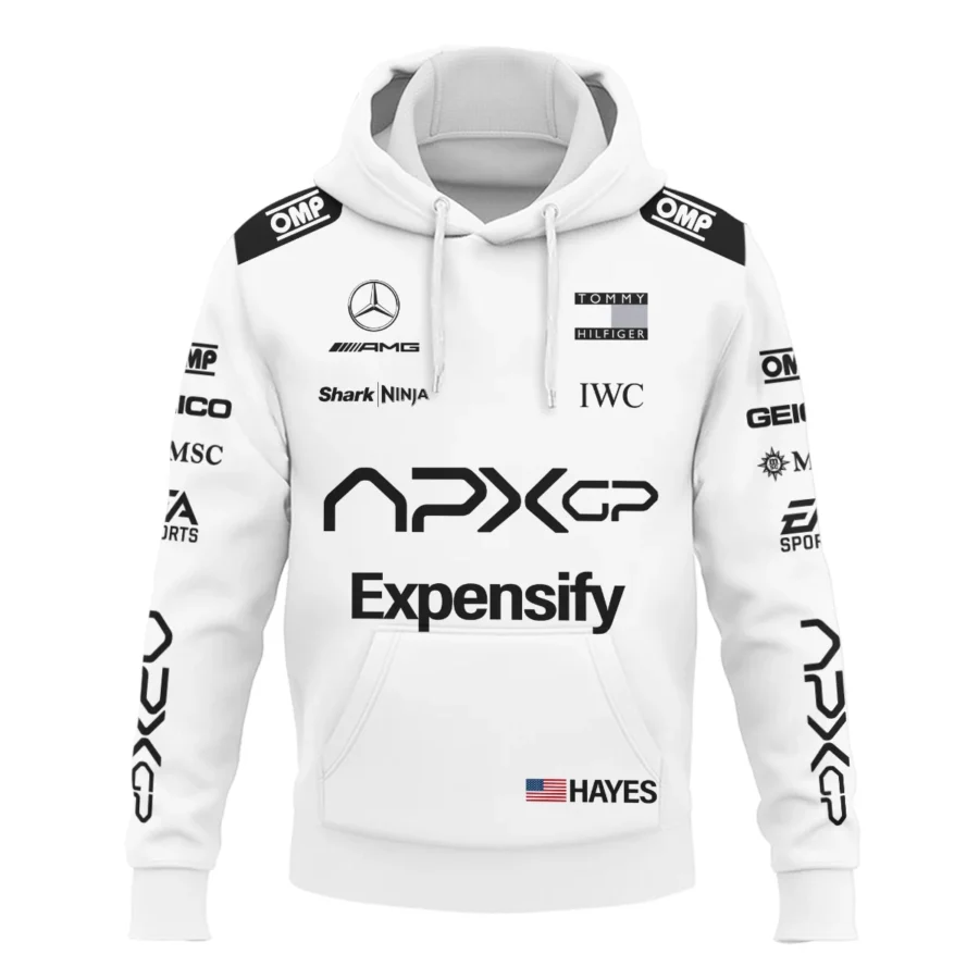 2025 White Version For Racing Fan Exclusive Hoodie BLF116625A1HD