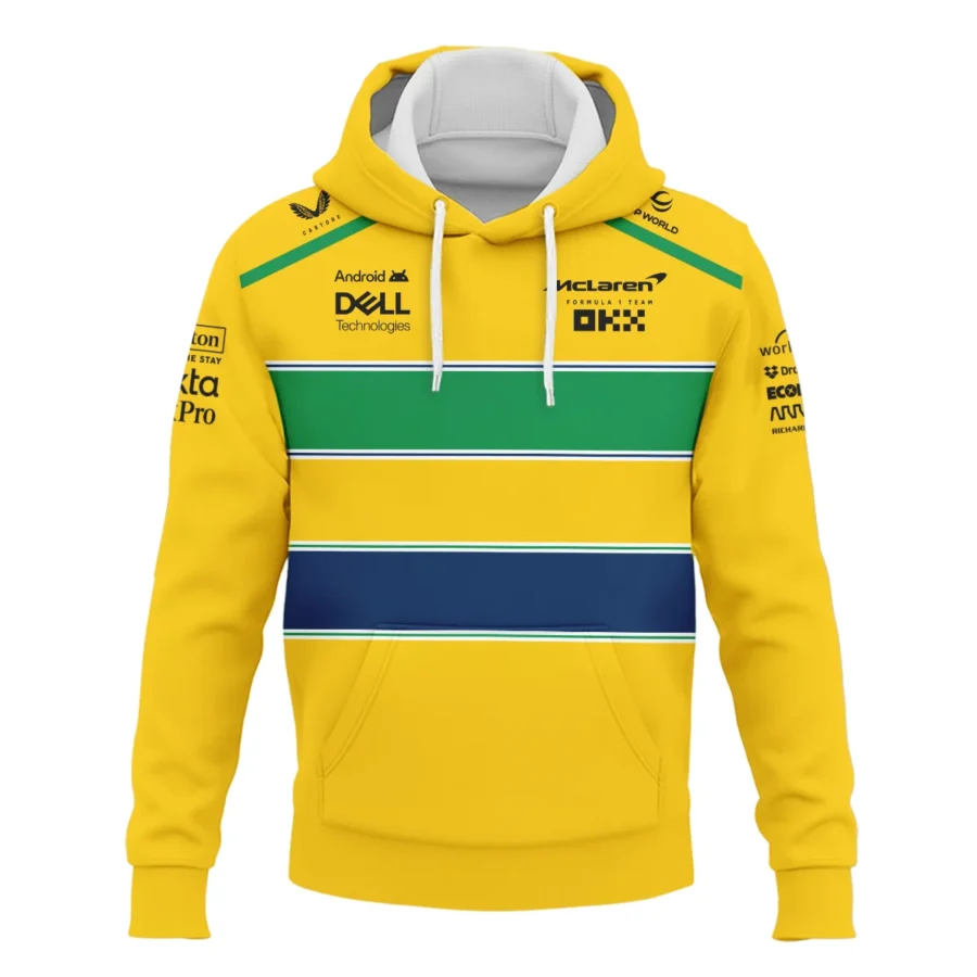 Ayrton Senna The Racing Legend McLaren F1 Exclusive Hoodie BLF13625A1HD
