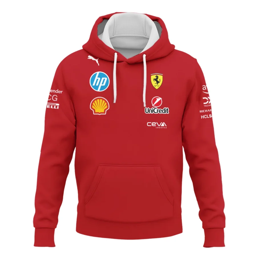 2025 Scuderia Ferrari F1 Special Edition Hoodie BLFRR4625A3HD