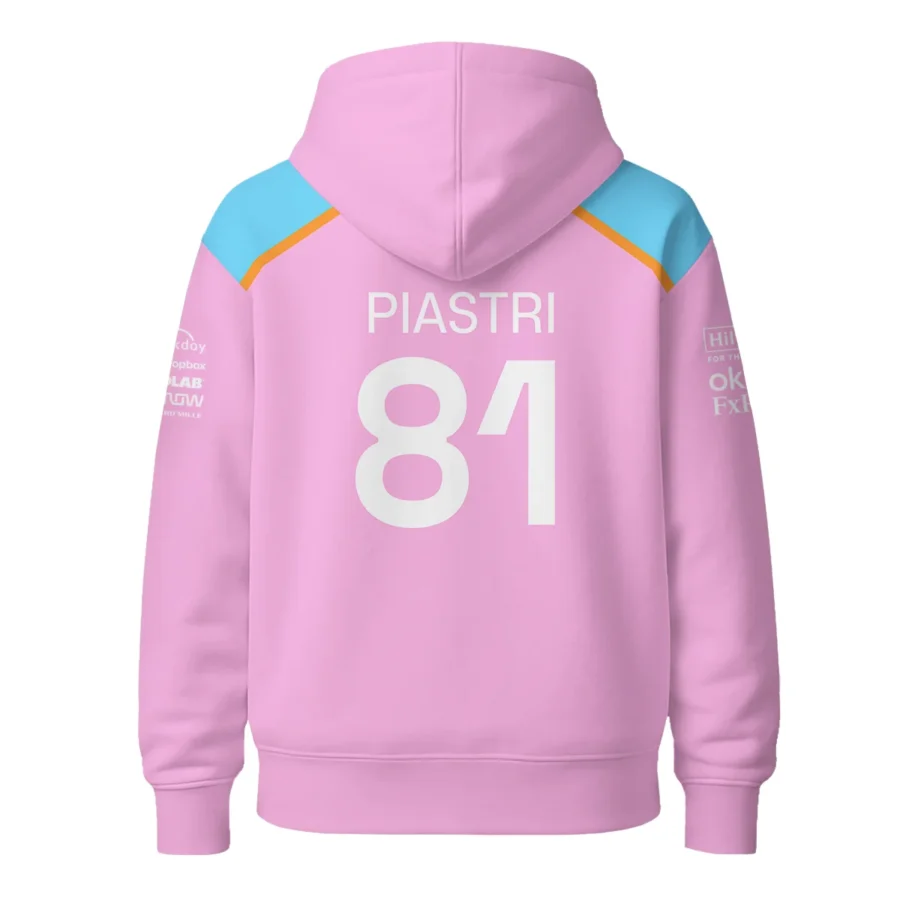 2025 Pink Exclusive Unisex Zipper Hoodie BLF120625A1ZHD